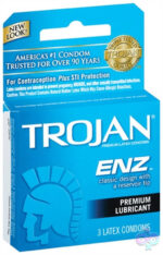 Trojan Condoms Sex Toys - Trojan Enz Lubricated - 3 Pack