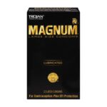 Trojan Magnum 12 Pack large size lubricated condoms by Trojan Condoms