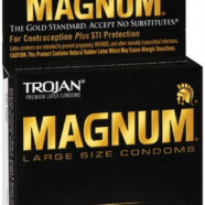 Trojan Condoms Sex Toys - Trojan Magnum - 3 Pack