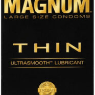 Trojan Condoms Sex Toys - Trojan Magnum Thin - 12 Pack