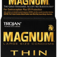 Trojan Condoms Sex Toys - Trojan Magnum Thin - 3 Pack
