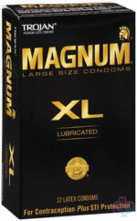 Trojan Condoms Sex Toys - Trojan Magnum XL - 12 Pack