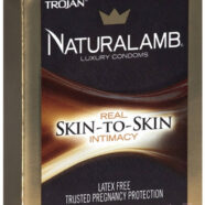 Trojan Condoms Sex Toys - Trojan Naturalamb Luxury Condoms - 3 Pack
