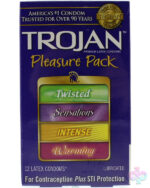 Trojan Condoms Sex Toys - Trojan Pleasure Pack - 12 Pack