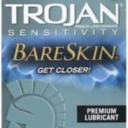 Trojan Condoms Sex Toys - Trojan Sensitivity Bareskin Lubricated Condoms - 10 Pack