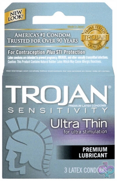 Trojan Sensitivity Ultra Thin Lubricated Condoms by Trojan Condoms