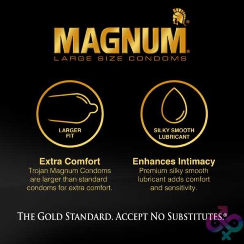 Trojan Magnum 1000 Piece Bulk Condoms - Xl - Image 2