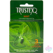 Trustex Sex Toys - Trustex Flavored Lubricated Condoms - 3 Pack - Mint