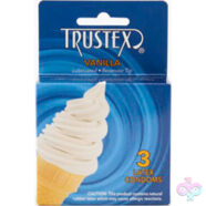 Trustex Sex Toys - Trustex Flavored Lubricated Condoms - 3 Pack - Vanilla