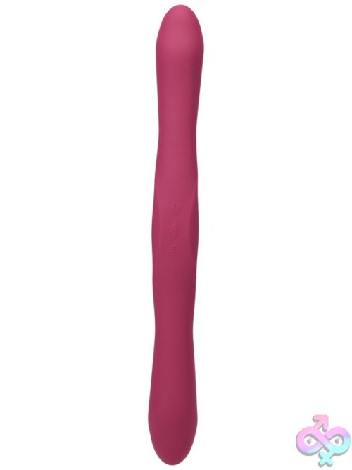 Tryst Duet Double Ended Vibrator With Wireless Remote – Berry - Image 2