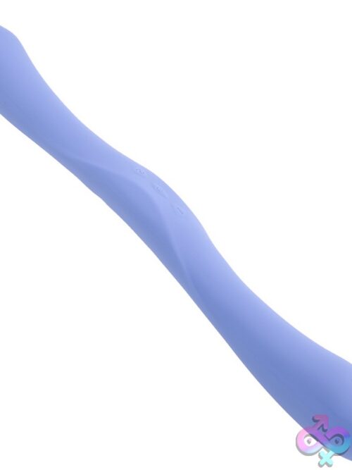 Tryst Duet Double Ended Vibrator With Wireless Remote – Periwinkle - Image 3