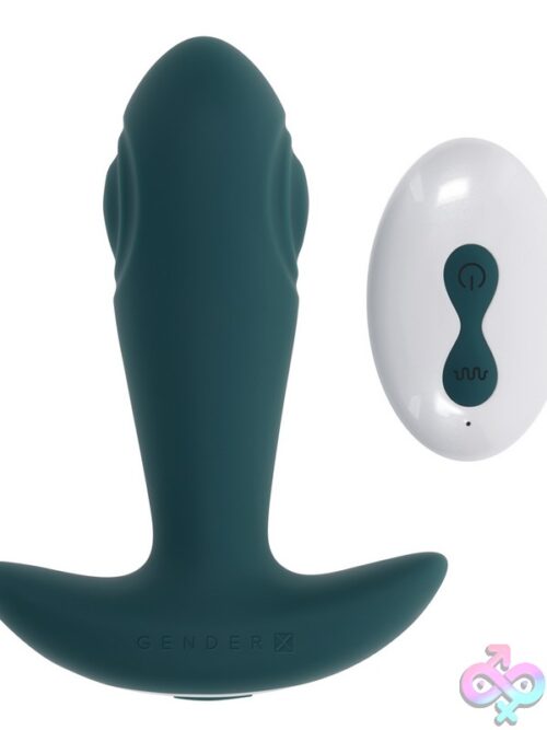 Tunnel Tapper Remote-Control Vibrating Plug – Blue - Image 2