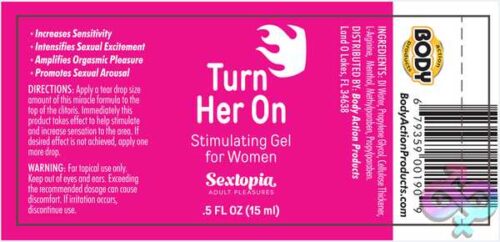 Turn Her On Gel For Women 5 Oz - Image 2