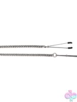 Spartacus Tweezer Clamps with Jewel Chain – Silver - Image 2