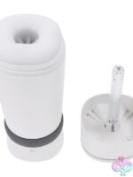 Twist & Stroke Warming Vibrating Stroker – White - Image 2