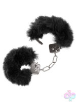 Black Ultra Soft Furry Cuffs - Image 8