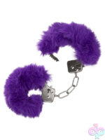 Purple Ultra Soft Furry Cuffs - Image 8