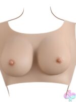 Undergarments Wearable C-Cup Breast Form Vest – Beige - Image 2