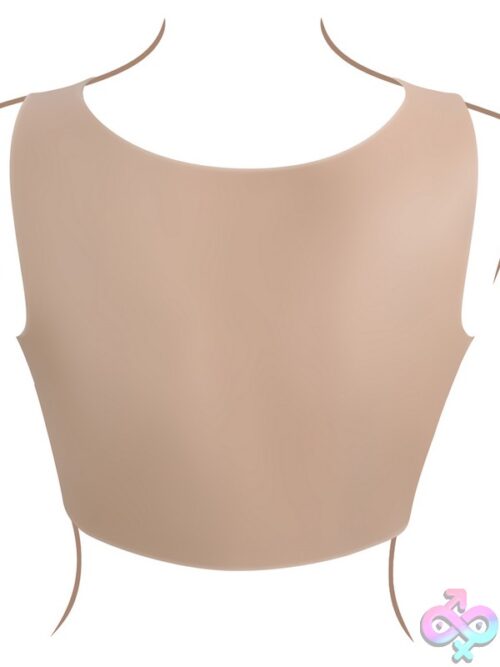 Undergarments Wearable C-Cup Breast Form Vest – Beige - Image 3