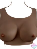 Wearable Breast Vest D-Cup – Dark Brown - Image 2