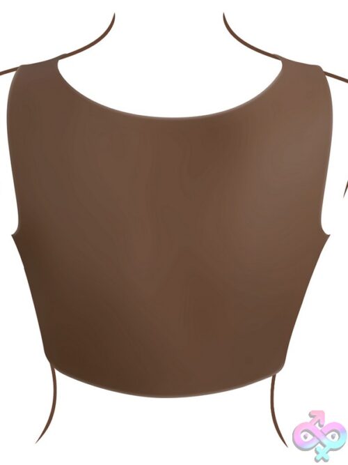 Wearable Breast Vest D-Cup – Dark Brown - Image 3