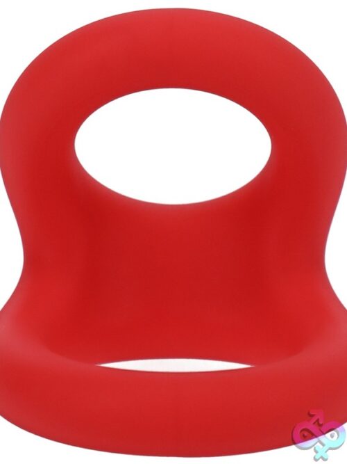 Uplift Silicone C-Ring In Crimson By Tantus - Image 2