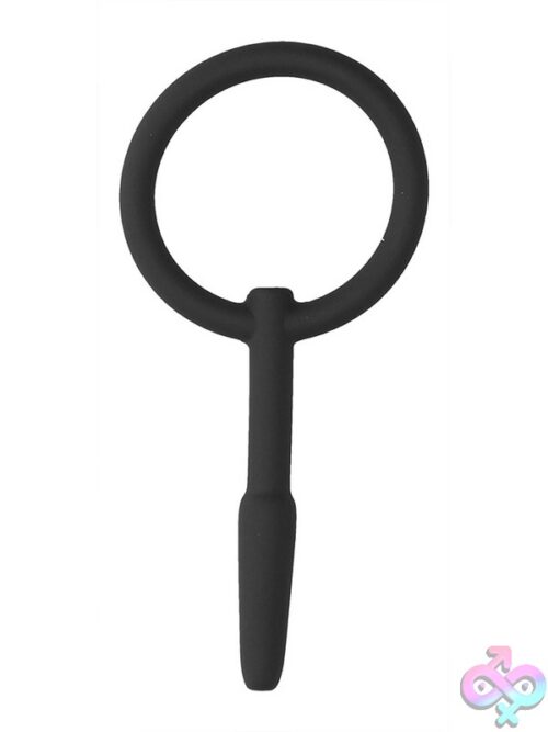 Urethral Sounding Silicone Plug – Black - Image 2