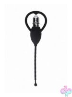 Urethral Sounding Vibrating Bullet Plug – Black - Image 2