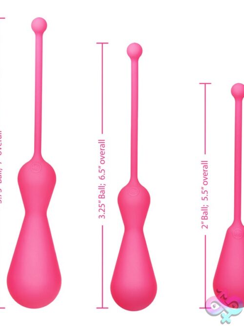 Utopia Kegel Trainer Set – Pink Silicone - Image 2