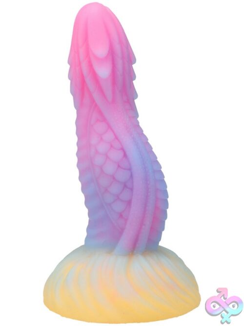 Glow In The Dark Dragon'S Tongue Silicone Dildo - Image 2