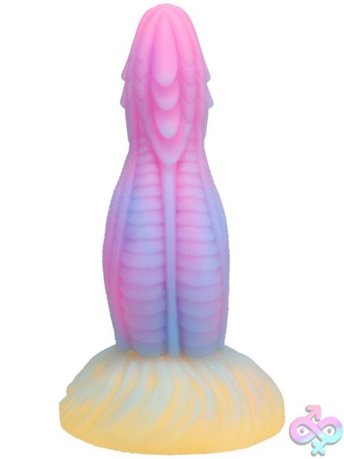 Glow In The Dark Dragon'S Tongue Silicone Dildo - Image 3