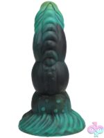 Vac-U-Lock X Fantasy Fuckers Green Serpent – Textured Silicone Dildo - Image 3