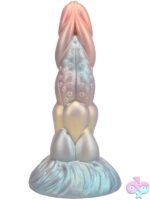 Milky Way Multi-Colored Alien Silicone Dildo - Image 3