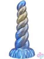 Vac-U-Lock Fantasy Fuckers Outer Rim Dildo – Blue & Gold - Image 2