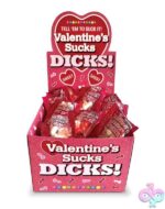 Valentines Sucks Dicks Candy- Display of 100 Ct.