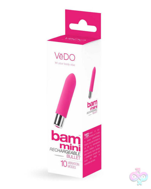 VeDO Sex Toys - Bam Mini Bullet - Assorted 12 Pc Display
