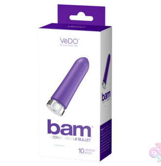 VeDO Sex Toys - Bam Rechargeable Bullet - Into You Indigo