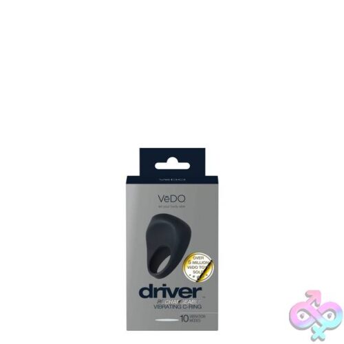 Driver Rechargeable Vibrating C-Ring - Black - Image 6