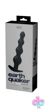 Earth Quaker Rechargeable Anal Vibe - Just Black