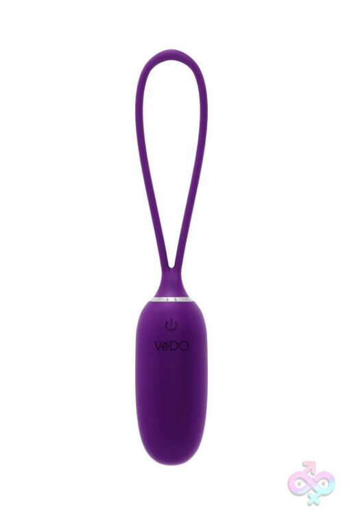 VeDO Sex Toys - Kiwi Rechargeable Insertable Bullet - Deep Purple