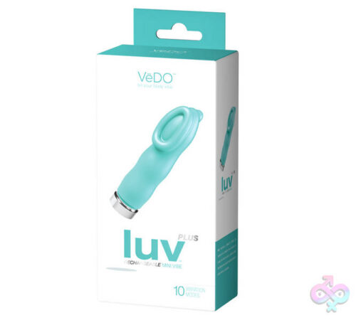 VeDO Sex Toys - Luv Plus Rechargeable Mini Vibe - Tease Me Turquoise