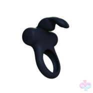 VeDO Sex Toys - Ohhh Bunny Frisky Bunny Vibrating Ring - Black Pearl