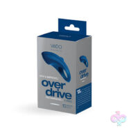 VeDO Sex Toys - Over Drive Plus Rechargeable Cock Ring - Blue