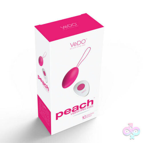 VeDO Sex Toys - Peach Vibrating Egg - Foxy Pink