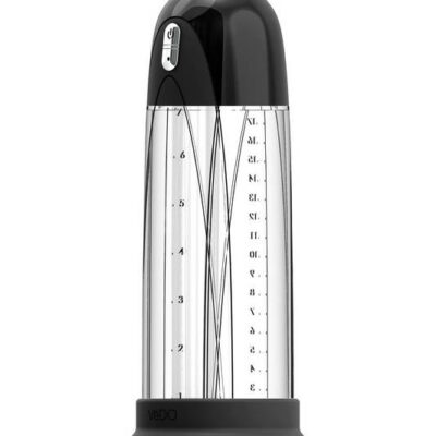 Pump Rechargeable Vacuum Penis Just Black by VeDO — automatic suction and vibration