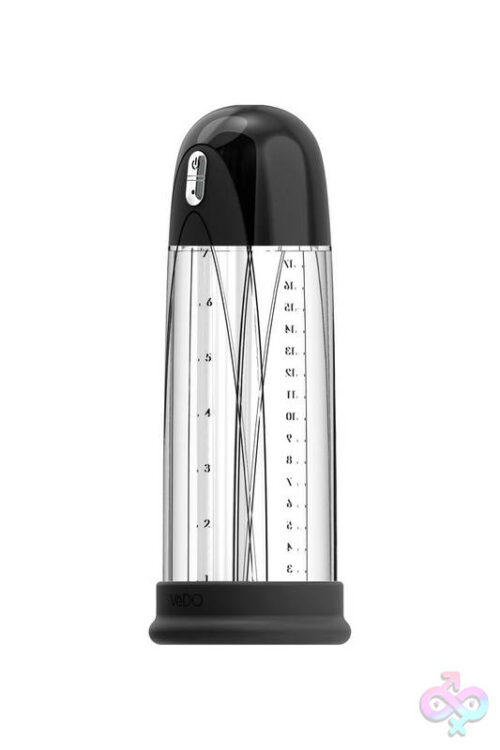VeDO Sex Toys - Pump Rechargeable Vacuum Penis - Just Black