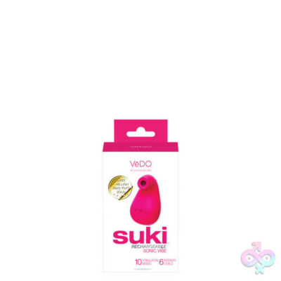 VeDO Sex Toys - Suki Rechargeable Sonic Vibe - Foxy Pink