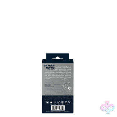 VeDO Sex Toys - Thunder Bunny Rechargeable Dual Ring - Black Pearl