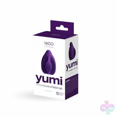 VeDO Sex Toys - Yumi Rechargeable Finger Vibe - Deep Purple