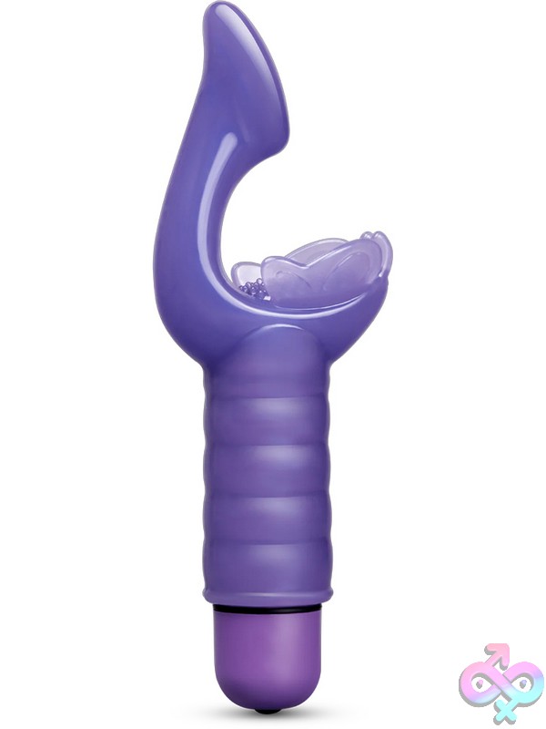 Discreet-Toys-Vibefantasy-Butterfly-G-Spot-Kisser-Nu-Vf-009 Butterfly G-Spot Vibrator Vibefantasy Butterfly G-Spot Kisser In Purple By Vibefantasy